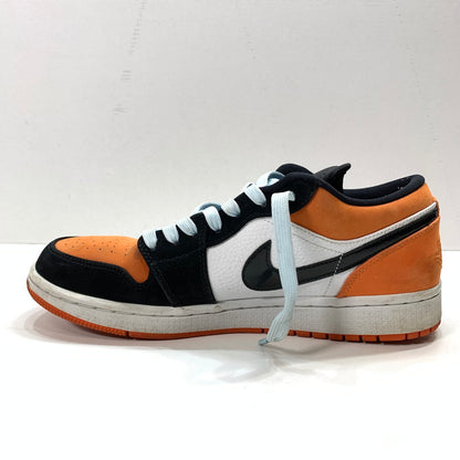 【中古品】【メンズ】 NIKE ナイキ 553558-128 AIR JORDAN 1 LOW ”SHATTERED BACKBOARD" エアジョーダン 1 ロー シャタバ スニーカー 160-260124-gm-02-fuz サイズ：27cm カラー：オレンジ ブラック 万代Net店