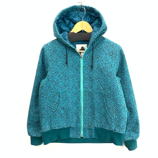 【中古品】【メンズ】 XLARGE エクストララージ ワークジップジャケット アウター ブランド 古着 142-260322-gm-15-fuz サイズ：S カラー：グリーン 万代Net店