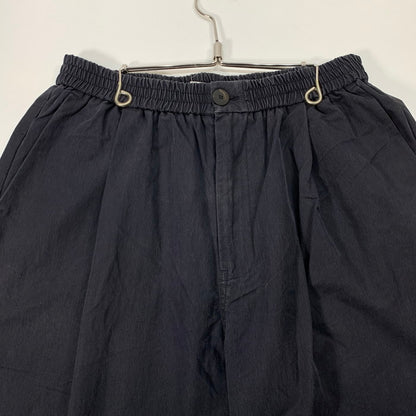 【中古品】【メンズ】 STUDIO NICHOLSON スタジオニコルソン イージーパンツ ボトムス ブランド 古着 152-260411-gm-15-fuz サイズ：M カラー：ブラック 万代Net店