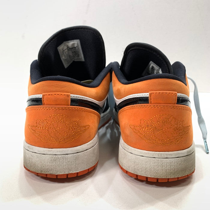 【中古品】【メンズ】 NIKE ナイキ 553558-128 AIR JORDAN 1 LOW ”SHATTERED BACKBOARD" エアジョーダン 1 ロー シャタバ スニーカー 160-260124-gm-02-fuz サイズ：27cm カラー：オレンジ ブラック 万代Net店