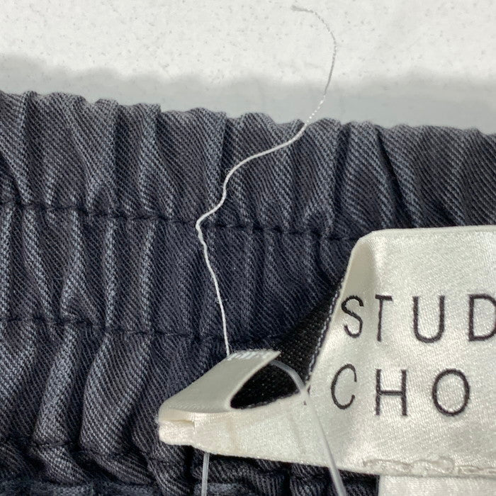 【中古品】【メンズ】 STUDIO NICHOLSON スタジオニコルソン イージーパンツ ボトムス ブランド 古着 152-260411-gm-15-fuz サイズ：M カラー：ブラック 万代Net店