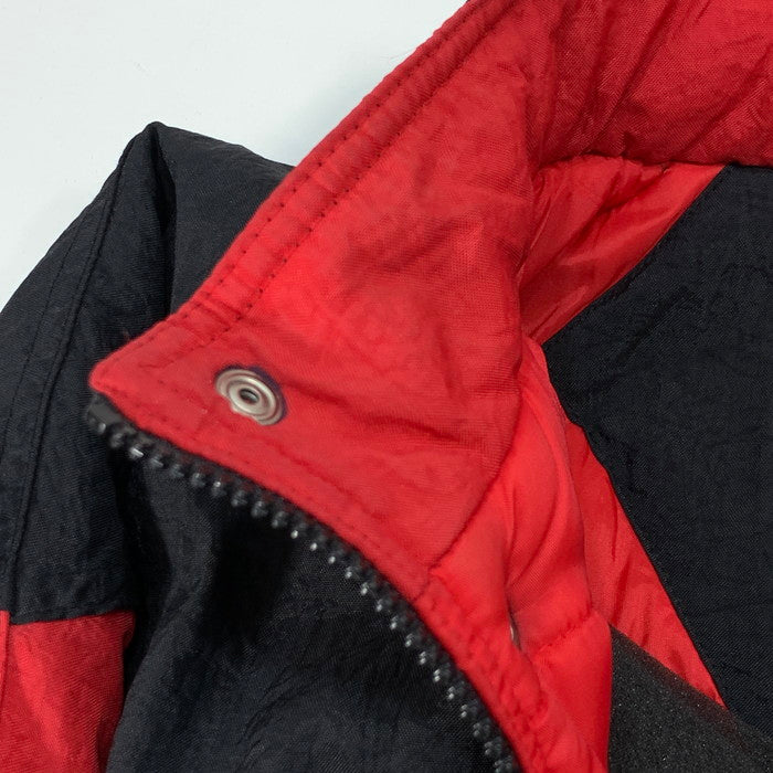 【中古品】【メンズ】 STARTER NBA CHICAGO BULLS アノラックプルオーバージャケット 90s シカゴ・ブルズ ブランド 古着 142-260404-gm-20-fuz サイズ：XL カラー：ブラック レッド 万代Net店