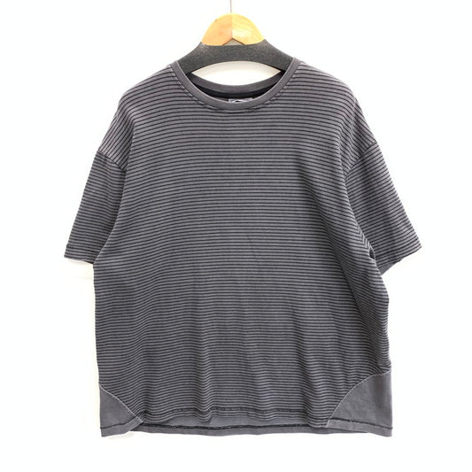 【中古品】【メンズ】 SANDWATER SW-C0206 ORGANIZED TEE SS BORDER 9oz 半袖Tシャツ カットソー トップス ブランド 古着 140-250927-gm-12-fuz サイズ：2 カラー：グレー 万代Net店