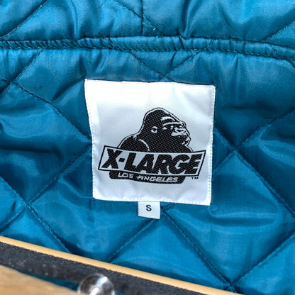 【中古品】【メンズ】 XLARGE エクストララージ ワークジップジャケット アウター ブランド 古着 142-260322-gm-15-fuz サイズ：S カラー：グリーン 万代Net店