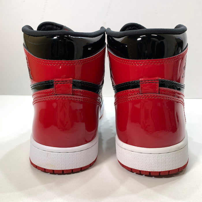【中古品】【メンズ】 NIKE ナイキ 555088-063 AIR JORDAN 1 HIGH OG " PATENT BRED" エアジョーダン 1 ハイ スニーカー 160-251019-gm-22-fuz サイズ：27.5cm カラー：レッド 万代Net店