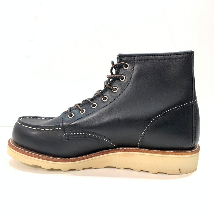 【中古美品】【レディース】 RED WING レッドウィング 3373 CLASSIC MOC クラシックモック シューズ 靴 ブーツ 167-251207-gm-09-fuz サイズ：24cm カラー：ブラック 万代Net店