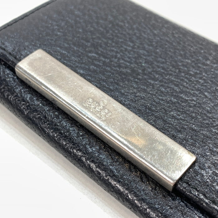 【中古品】【メンズ】 GUCCI グッチ 6連キーケース ブランド 181-260314-gm-26-fuz カラー：ブラック 万代Net店