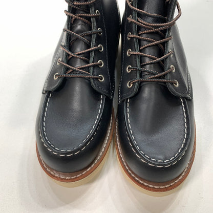 【中古美品】【レディース】 RED WING レッドウィング 3373 CLASSIC MOC クラシックモック シューズ 靴 ブーツ 167-251207-gm-09-fuz サイズ：24cm カラー：ブラック 万代Net店