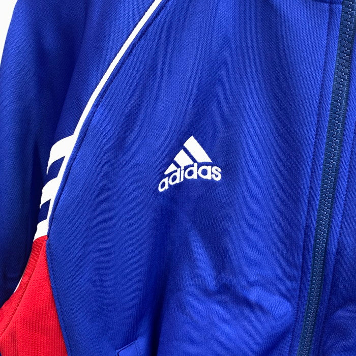 【中古美品】【メンズ】 adidas アディダス 90s 万国旗タグ トラックジャケット ブランド 古着 148-260103-gm-09-fuz サイズ：S カラー：ブルー 万代Net店