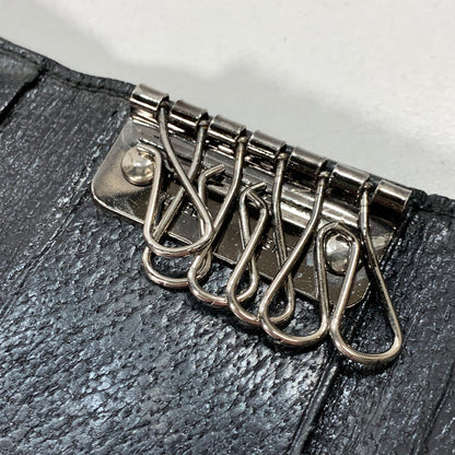 【中古品】【メンズ】 GUCCI グッチ 6連キーケース ブランド 181-260314-gm-26-fuz カラー：ブラック 万代Net店