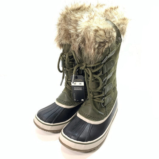 【中古美品】【レディース】 SOREL ソレル NL2429-383 SORE JOAN OF ARCTIC ブーツ 167-251207-gm-10-fuz サイズ：23cm カラー：カーキ 万代Net店