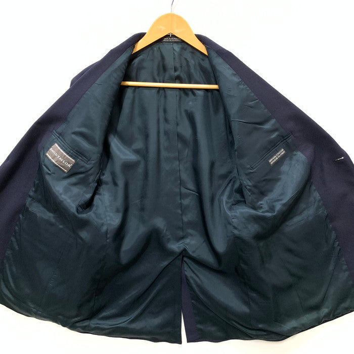 【中古品】【メンズ】 DAVID TAYLOR テーラードジャケット アウター ブランド 古着 145-250427-gm-29-fuz サイズ：40R カラー：ネイビー 万代Net店