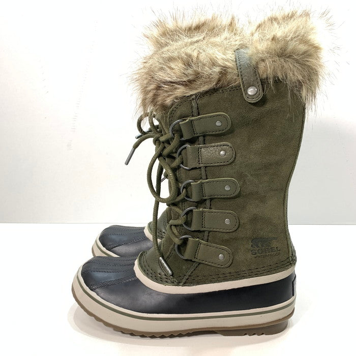 【中古美品】【レディース】 SOREL ソレル NL2429-383 SORE JOAN OF ARCTIC ブーツ 167-251207-gm-10-fuz サイズ：23cm カラー：カーキ 万代Net店