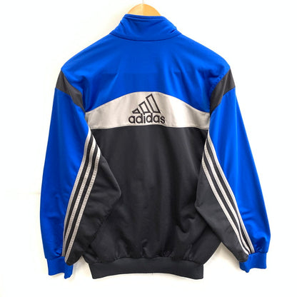【中古品】【メンズ】 adidas アディダス 90s TRACK JACKET トラックジャケット ブランド 古着 148-260103-gm-10-fuz サイズ：L カラー：ブルー 万代Net店