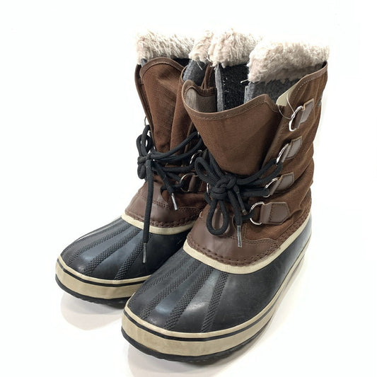 【中古品】【メンズ】 SOREL ソレル NM3487 1964 PACK NYLON ブーツ 164-260124-gm-04-fuz サイズ：26cm カラー：ブラウン ブラック 万代Net店