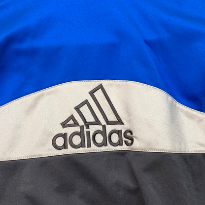 【中古品】【メンズ】 adidas アディダス 90s TRACK JACKET トラックジャケット ブランド 古着 148-260103-gm-10-fuz サイズ：L カラー：ブルー 万代Net店