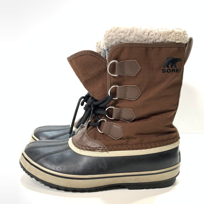 【中古品】【メンズ】 SOREL ソレル NM3487 1964 PACK NYLON ブーツ 164-260124-gm-04-fuz サイズ：26cm カラー：ブラウン ブラック 万代Net店