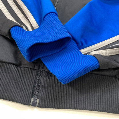 【中古品】【メンズ】 adidas アディダス 90s TRACK JACKET トラックジャケット ブランド 古着 148-260103-gm-10-fuz サイズ：L カラー：ブルー 万代Net店