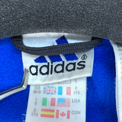 【中古品】【メンズ】 adidas アディダス 90s TRACK JACKET トラックジャケット ブランド 古着 148-260103-gm-10-fuz サイズ：L カラー：ブルー 万代Net店