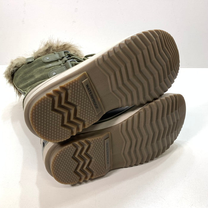 【中古美品】【レディース】 SOREL ソレル NL2429-383 SORE JOAN OF ARCTIC ブーツ 167-251207-gm-10-fuz サイズ：23cm カラー：カーキ 万代Net店