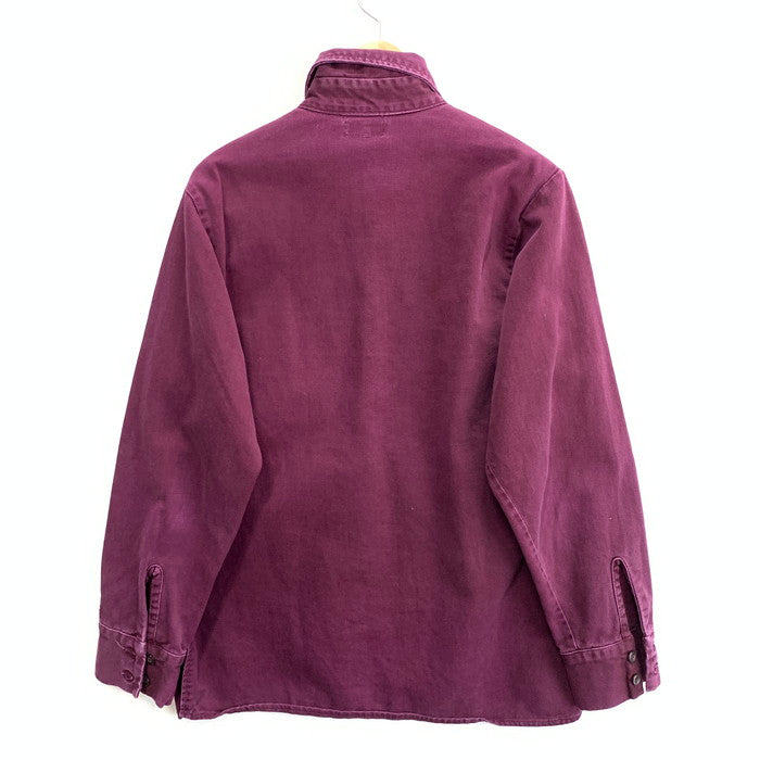 【中古品】【メンズ】 Levi's リーバイス デニムジャケット ブランド 古着 145-260110-gm-06-fuz サイズ：M カラー：ワインレッド 万代Net店