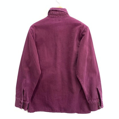【中古品】【メンズ】 Levi's リーバイス デニムジャケット ブランド 古着 145-260110-gm-06-fuz サイズ：M カラー：ワインレッド 万代Net店