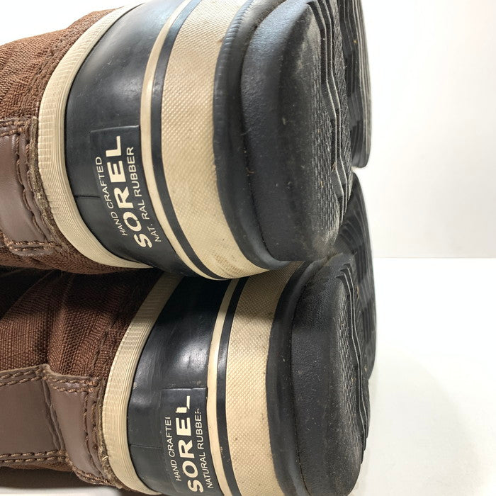 【中古品】【メンズ】 SOREL ソレル NM3487 1964 PACK NYLON ブーツ 164-260124-gm-04-fuz サイズ：26cm カラー：ブラウン ブラック 万代Net店