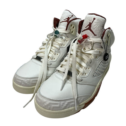 【中古美品】【メンズ】 NIKE ナイキ HF8833-100 AIR JODAN 5 RETRO ELGRITO "SAIL AND DARK PONY" エアジョーダン 5 スニーカー 160-251019-gm-21-fuz サイズ：27.5cm カラー：ホワイト 万代Net店