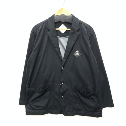 【中古品】【メンズ】 WHITE MOUNTIANEERING×F.C.REAL BRISTOL 22AW WM2273205 テーラードジャケット アウター ブランド 古着 142-250727-gm-31-fuz サイズ：1 カラー：ブラック 万代Net店