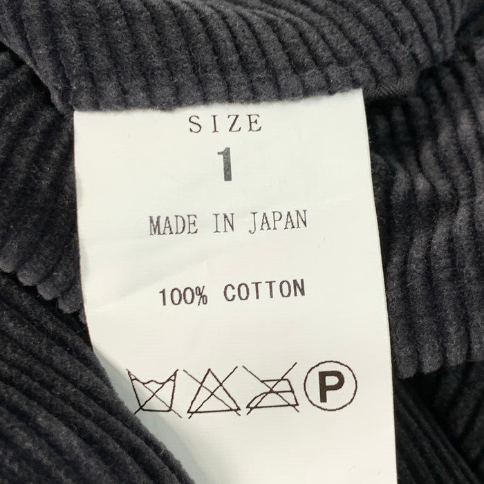 【中古品】【メンズ】 SEMOH コーデュロイパンツ ボトムス ブランド 古着 151-260228-gm-21-fuz サイズ：1 カラー：ブラック 万代Net店
