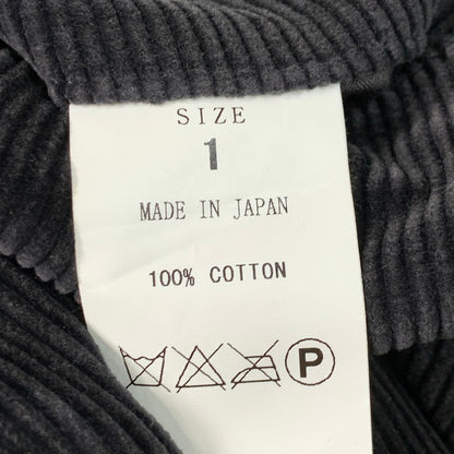 【中古品】【メンズ】 SEMOH コーデュロイパンツ ボトムス ブランド 古着 151-260228-gm-21-fuz サイズ：1 カラー：ブラック 万代Net店