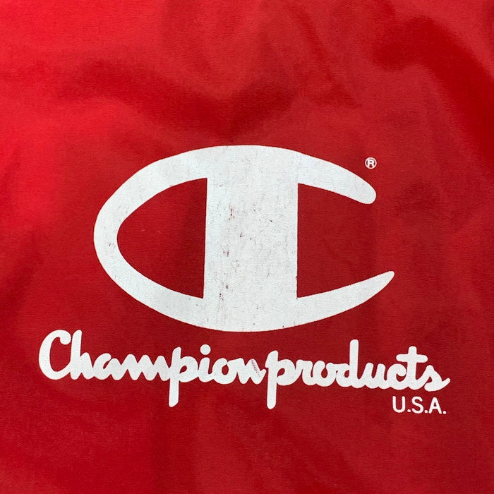 【中古品】【メンズ】 Champion チャンピオン コーチジャケット アウター ブランド 古着 145-260103-gm-11-fuz サイズ：L カラー：レッド 万代Net店