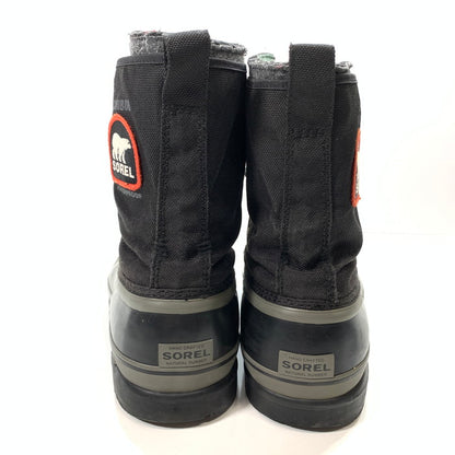 【中古品】【メンズ】 SOREL ソレル NM2138-010 CARIBOU-XT カリブー ブーツ 164-260124-gm-05-fuz サイズ：28cm カラー：ブラック 万代Net店