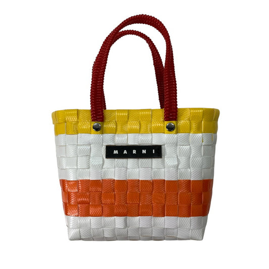 【中古品】【レディース】 MARNI マルニ SUNDAY MORNING BAG ハンドバッグ ブランド カバン 188-260222-gm-03-fuz カラー：マルチカラー 万代Net店