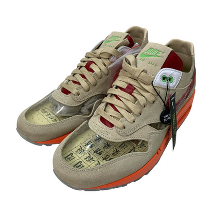 【中古美品】【メンズ】 NIKE ナイキ CLOT DD1870-100 AIR MAX 1 "KISS OF DEATH" エアマックス 1 スニーカー 160-250510-gm-09-fuz サイズ：27cm カラー：ベージュ 万代Net店