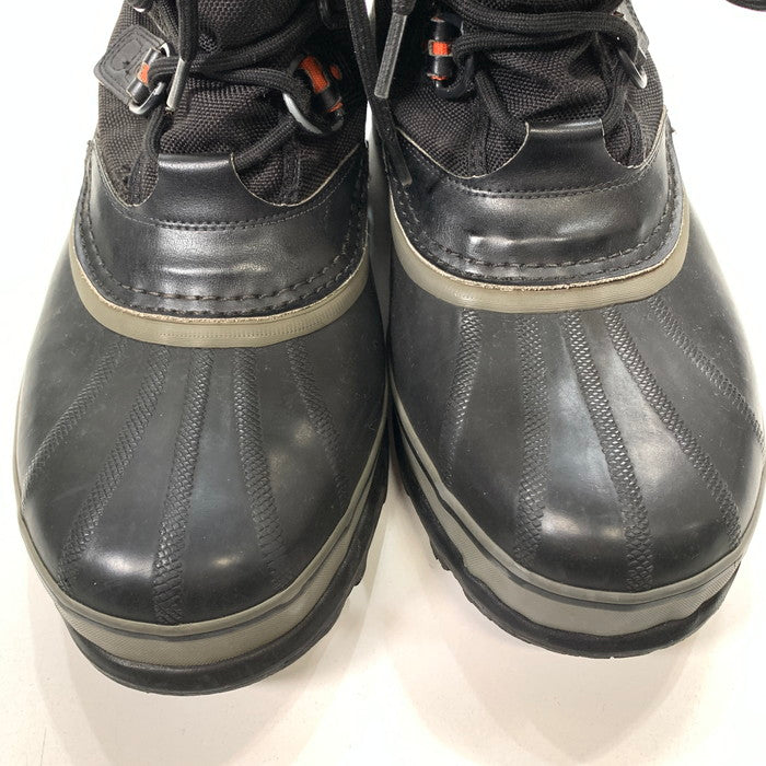 【中古品】【メンズ】 SOREL ソレル NM2138-010 CARIBOU-XT カリブー ブーツ 164-260124-gm-05-fuz サイズ：28cm カラー：ブラック 万代Net店