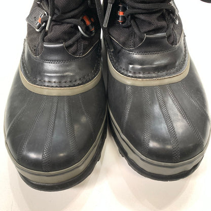 【中古品】【メンズ】 SOREL ソレル NM2138-010 CARIBOU-XT カリブー ブーツ 164-260124-gm-05-fuz サイズ：28cm カラー：ブラック 万代Net店