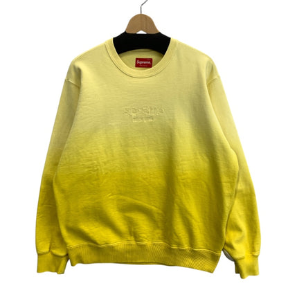 【中古品】【メンズ】 19SS DIPPED CREWNECK SWEAT SHIRT スウェット トップス ブランド 古着 149-251129-gm-21-fuz サイズ：M カラー：イエロー 万代Net店