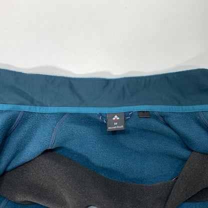 【中古品】【レディース】 mont-bell モンベル 1106592 フリースジャケット アウター ブランド 古着 170-260215-gm-17-fuz サイズ：M カラー：ブルー グリーン 万代Net店