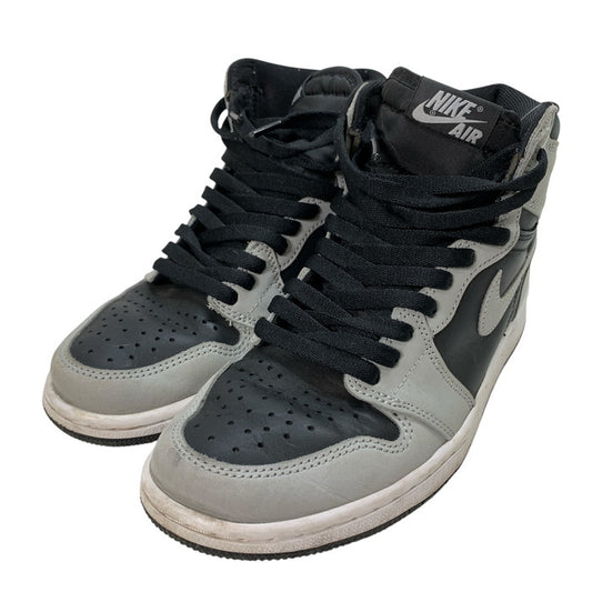 【中古品】【レディース】 NIKE ナイキ 555088-035 AIR JORDAN 1 RETRO HIGH OG "SHADOW 2.0" エア ジョーダン 1 レトロ ハイ スニーカー 166-250621-gm-37-fuz サイズ：24.5cm カラー：ブラック グレー 万代Net店