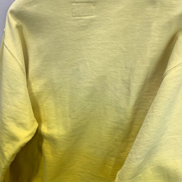 【中古品】【メンズ】 Supreme シュプリーム 19SS DIPPED CREWNECK SWEAT SHIRT スウェット トップス ブランド 古着 149-251129-gm-21-fuz サイズ：M カラー：イエロー 万代Net店
