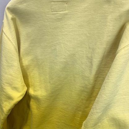 【中古品】【メンズ】 Supreme シュプリーム 19SS DIPPED CREWNECK SWEAT SHIRT スウェット トップス ブランド 古着 149-251129-gm-21-fuz サイズ：M カラー：イエロー 万代Net店