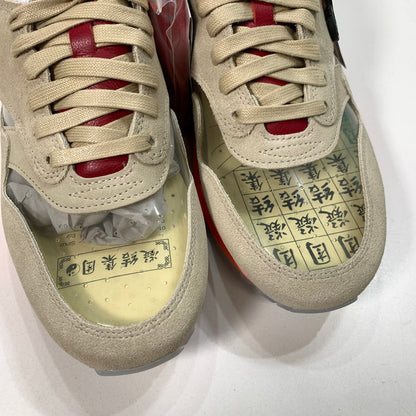 【中古美品】【メンズ】 NIKE ナイキ CLOT DD1870-100 AIR MAX 1 "KISS OF DEATH" エアマックス 1 スニーカー 160-250510-gm-09-fuz サイズ：27cm カラー：ベージュ 万代Net店