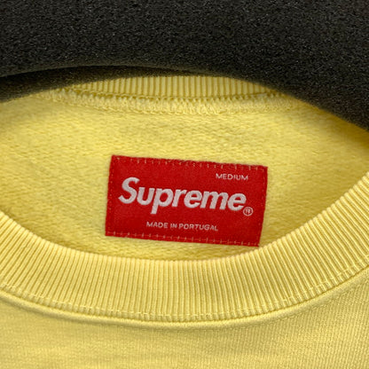 【中古品】【メンズ】 Supreme シュプリーム 19SS DIPPED CREWNECK SWEAT SHIRT スウェット トップス ブランド 古着 149-251129-gm-21-fuz サイズ：M カラー：イエロー 万代Net店