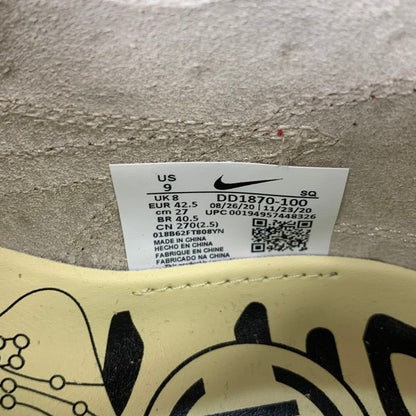 【中古美品】【メンズ】 NIKE ナイキ CLOT DD1870-100 AIR MAX 1 "KISS OF DEATH" エアマックス 1 スニーカー 160-250510-gm-09-fuz サイズ：27cm カラー：ベージュ 万代Net店