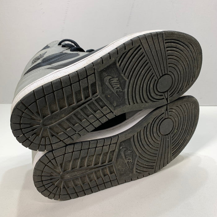 【中古品】【レディース】 NIKE ナイキ 555088-035 AIR JORDAN 1 RETRO HIGH OG "SHADOW 2.0" エア ジョーダン 1 レトロ ハイ スニーカー 166-250621-gm-37-fuz サイズ：24.5cm カラー：ブラック グレー 万代Net店