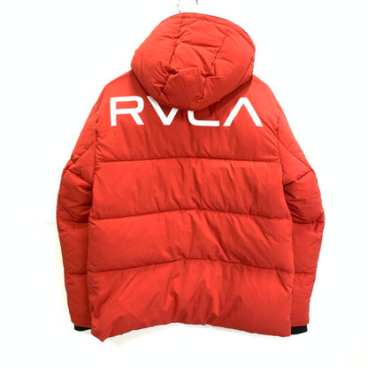 【中古品】【メンズ】 RVCA ダウンジャケット アウター ブランド 古着 142-250727-gm-04-fuz サイズ：XS カラー：レッド 万代Net店