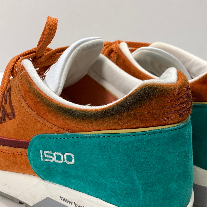 【中古品】【メンズ】 NEW BALANCE ニューバランス M1500SU スニーカー シューズ 靴 162-260125-gm-31-fuz サイズ：26cm カラー：オレンジ ブルー 万代Net店