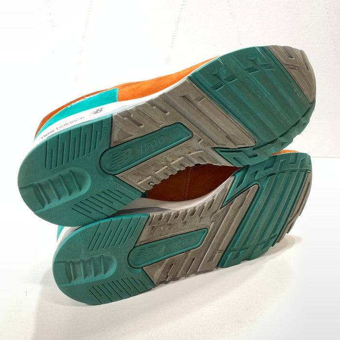 【中古品】【メンズ】 NEW BALANCE ニューバランス M1500SU スニーカー シューズ 靴 162-260125-gm-31-fuz サイズ：26cm カラー：オレンジ ブルー 万代Net店