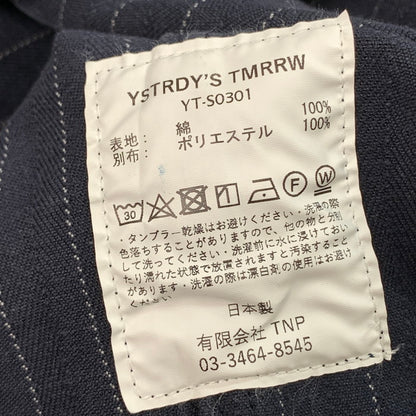【中古品】【メンズ】 YSTRDY'S TMRRW DENIM DOCKING LS SHIRT 長袖シャツ ブランド 古着 140-251122-gm-05-fuz サイズ：M カラー：インディゴ 万代Net店